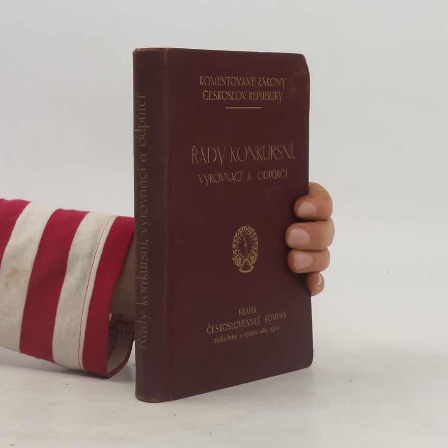 Collectif d'auteurs Konkursní vyrovnací a odpůrčí řády