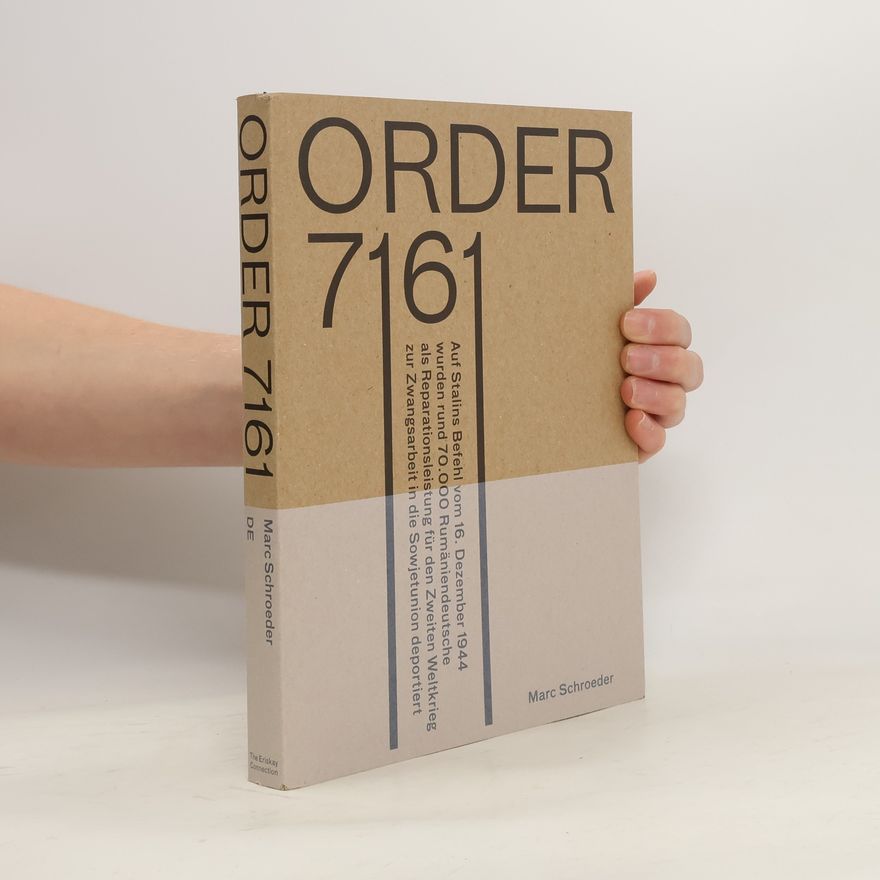 Marcus Schroeder Order 7161