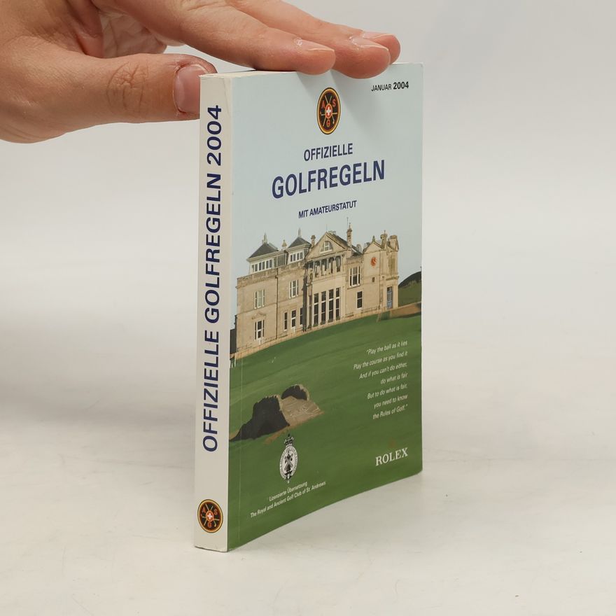 AA.VV. Offizielle Golfregeln 2004