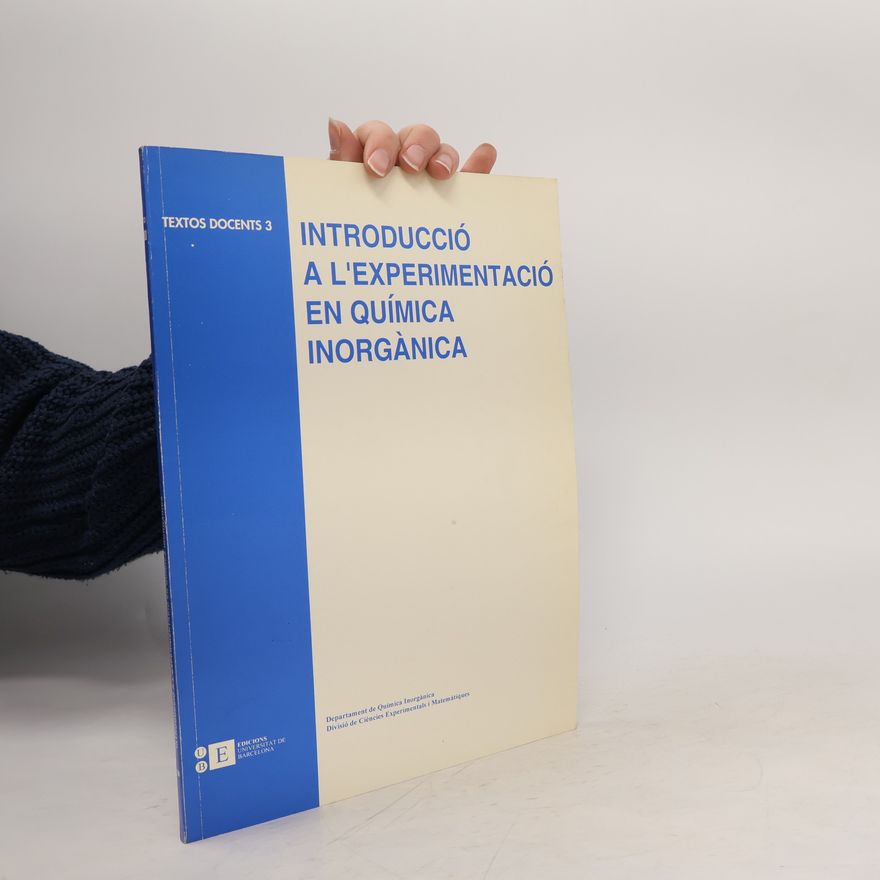 Autorenkollektiv Introducció a L'experimentació en Química Inorgánica