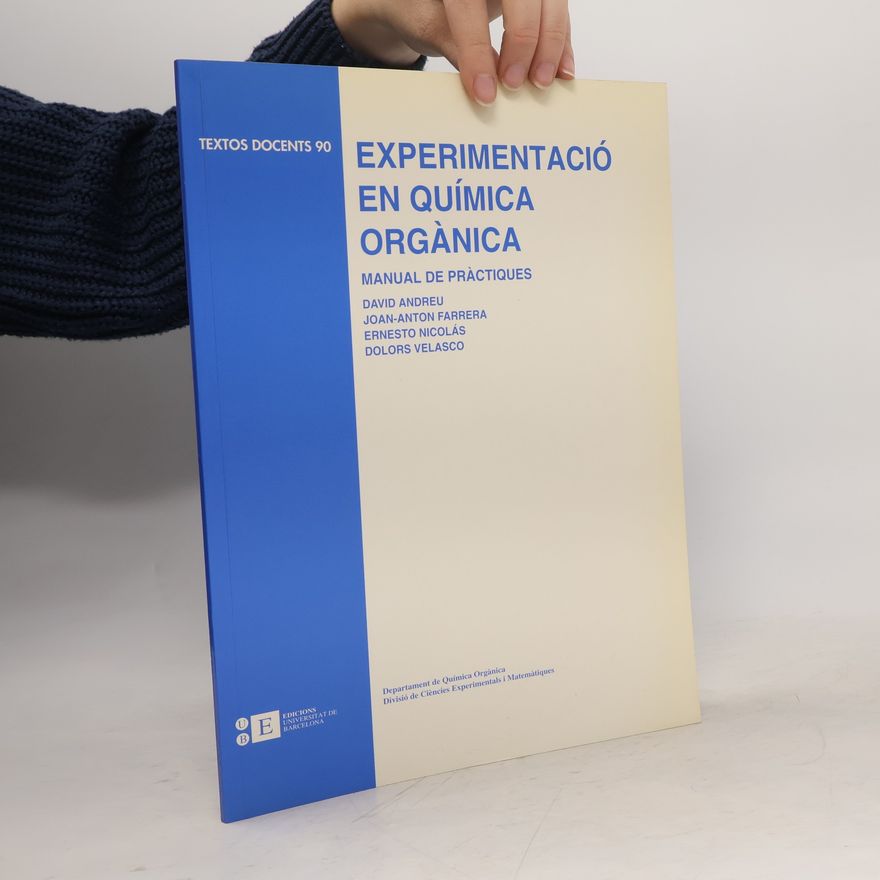 Dolors Velasco Experimentació en química orgànica