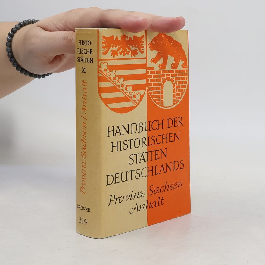 Berent Schwineköper Handbuch der historischen Stätten Deutschlands XI. Sachsen Anhalt