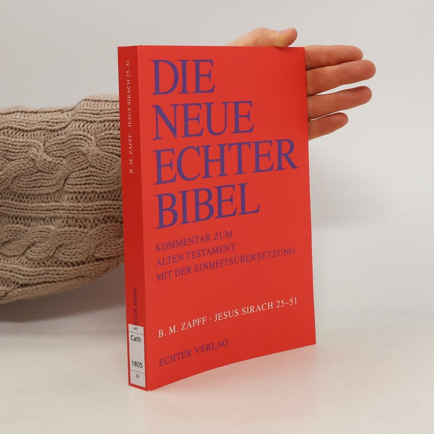 Josef Schreiner Jesus Sirach 25-51