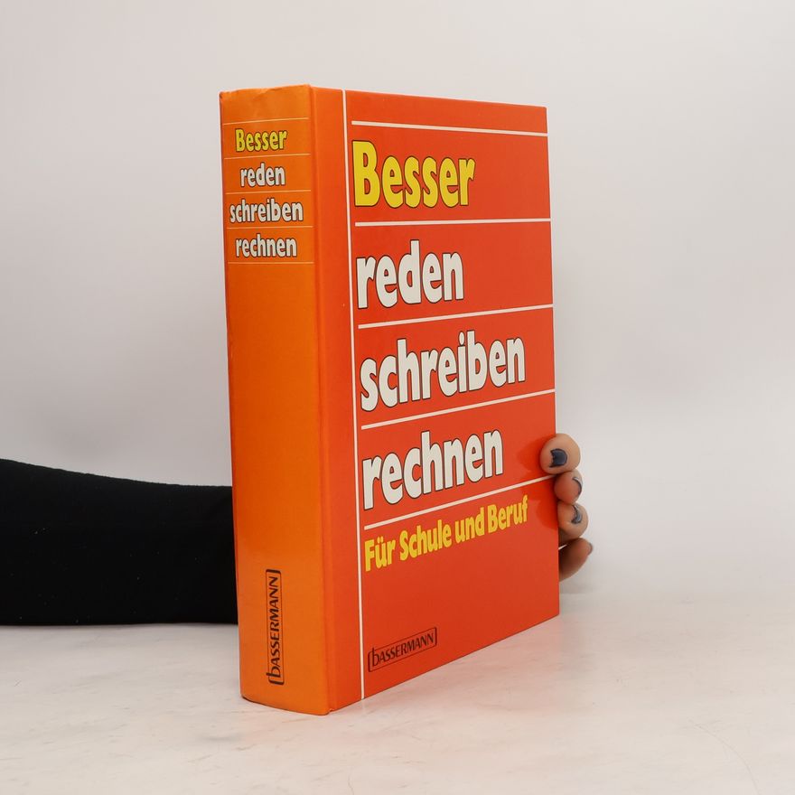 Kristian S. Weidenfeld Besser reden, schreiben, rechnen