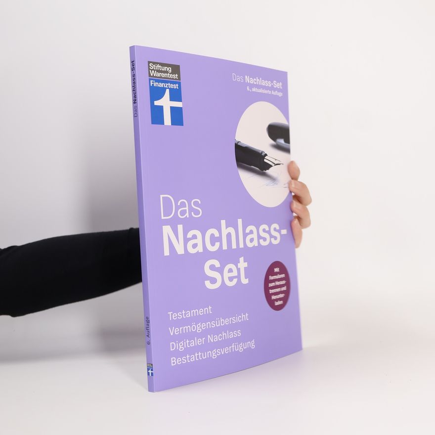 Stiftung Warentest Das Nachlass-Set