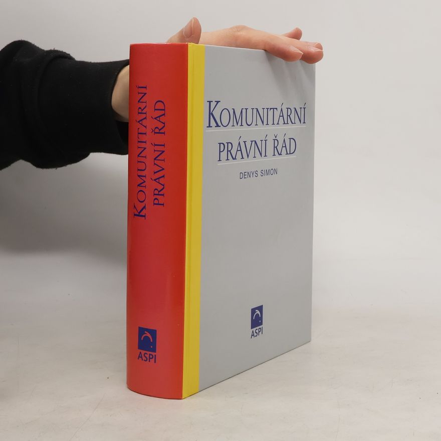 Simon Denys Komunitární právní řád