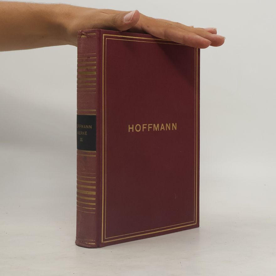 Ernst T. A. Hoffmann Sämtliche Werke IX.