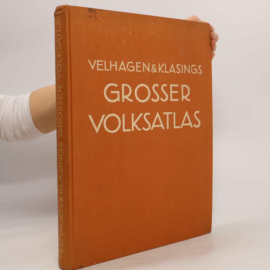 Various authors Velhagen & Klasings grosser Volksatlas