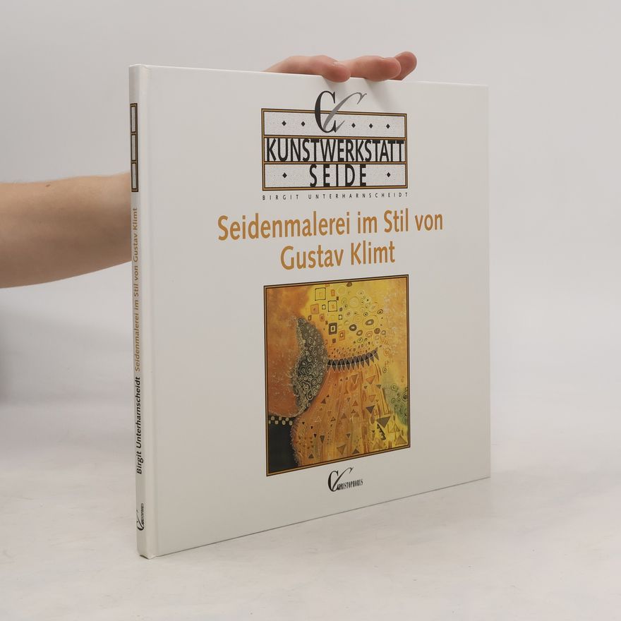 Birgit Unterharnscheidt Seidenmalerei im Stil von Gustav Klimt
