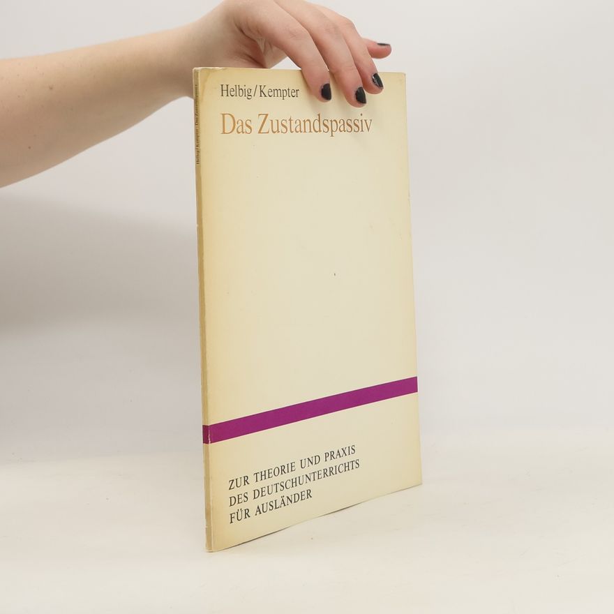 Fritz Kempter Das Zustandspassiv