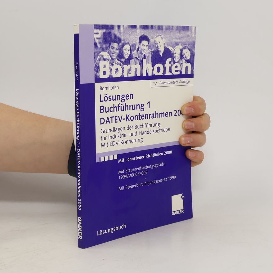 Manfred Bornhofen Lösungen Buchführung 1