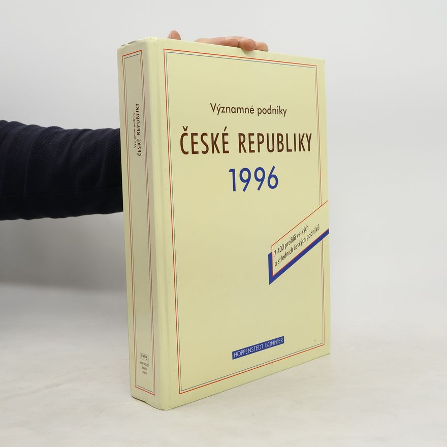 Josef Rác Významné podniky České republiky 1996