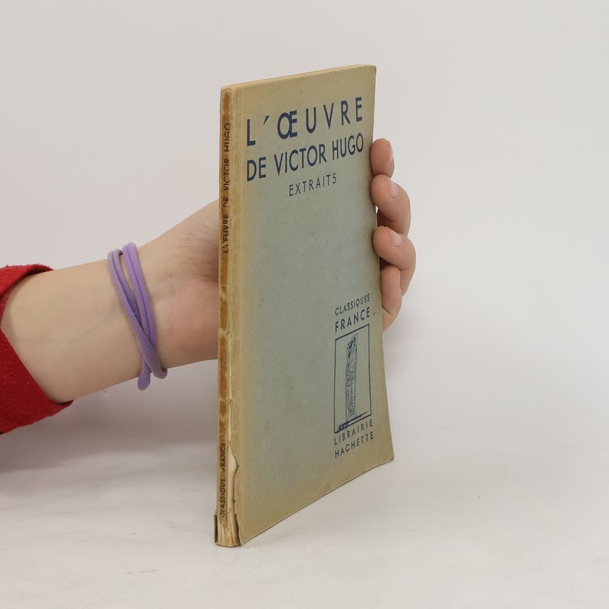 Philippe van Tieghem L’œuvre de Victor Hugo