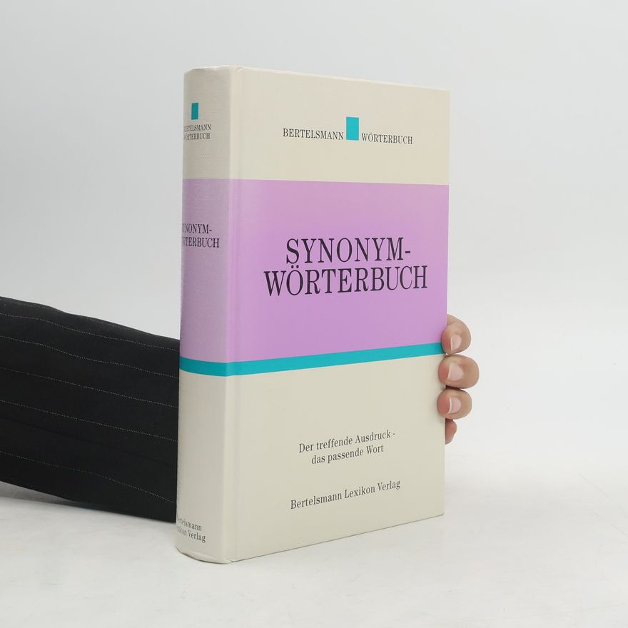 Siegrid Kroeber Synonym-Wörterbuch
