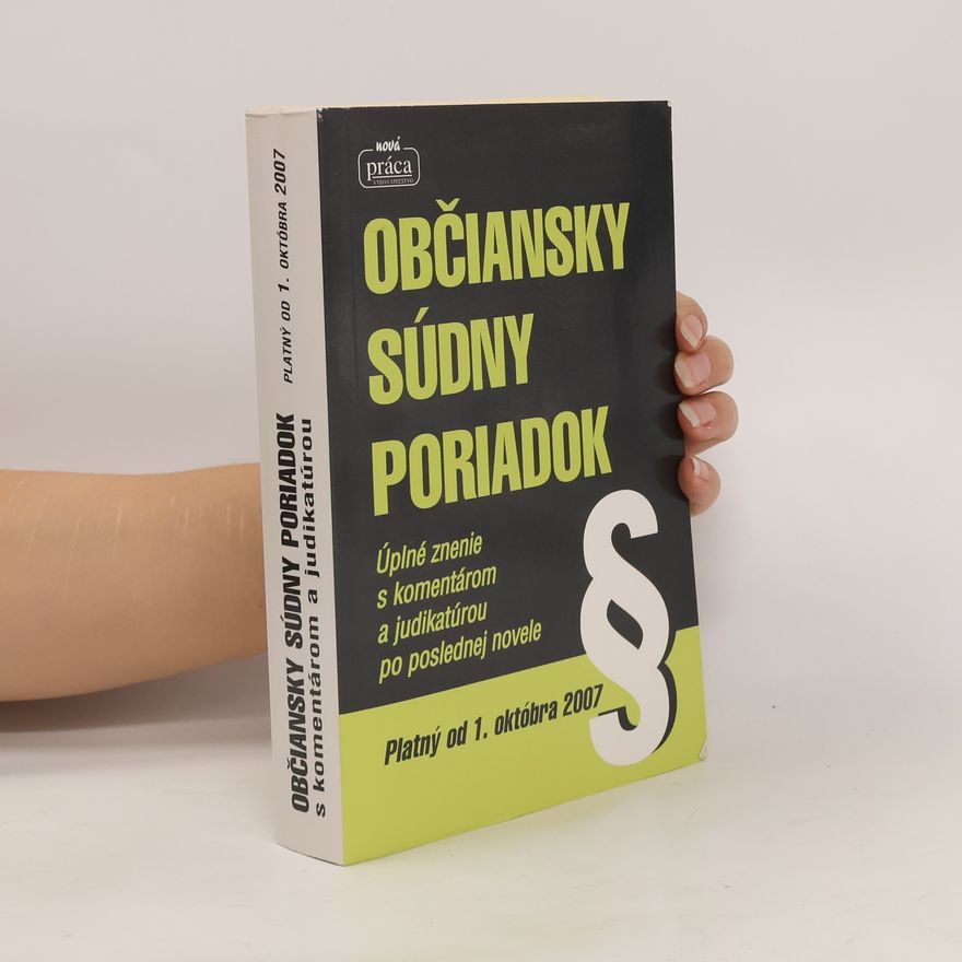 Anna Schneiderová Občiansky súdny poriadok