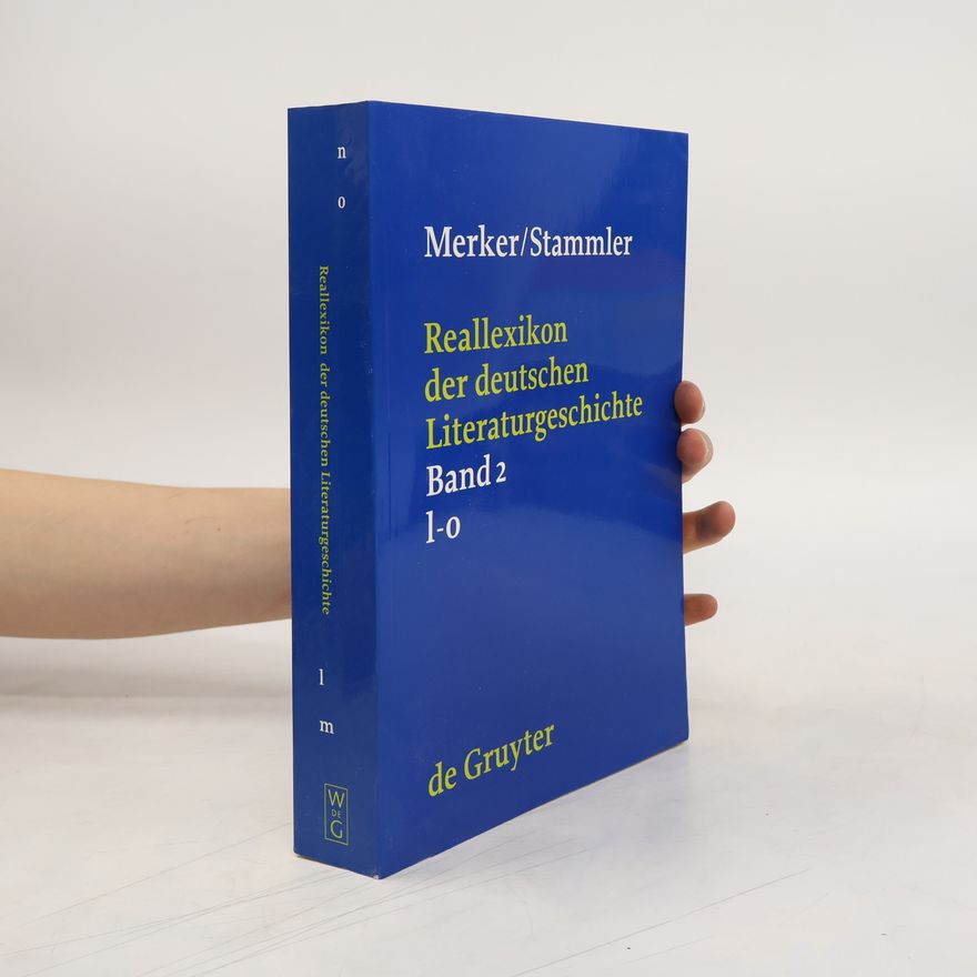 Wolfgang Stammler Reallexikon der deutschen Literaturgeschichte Band 2 l-o