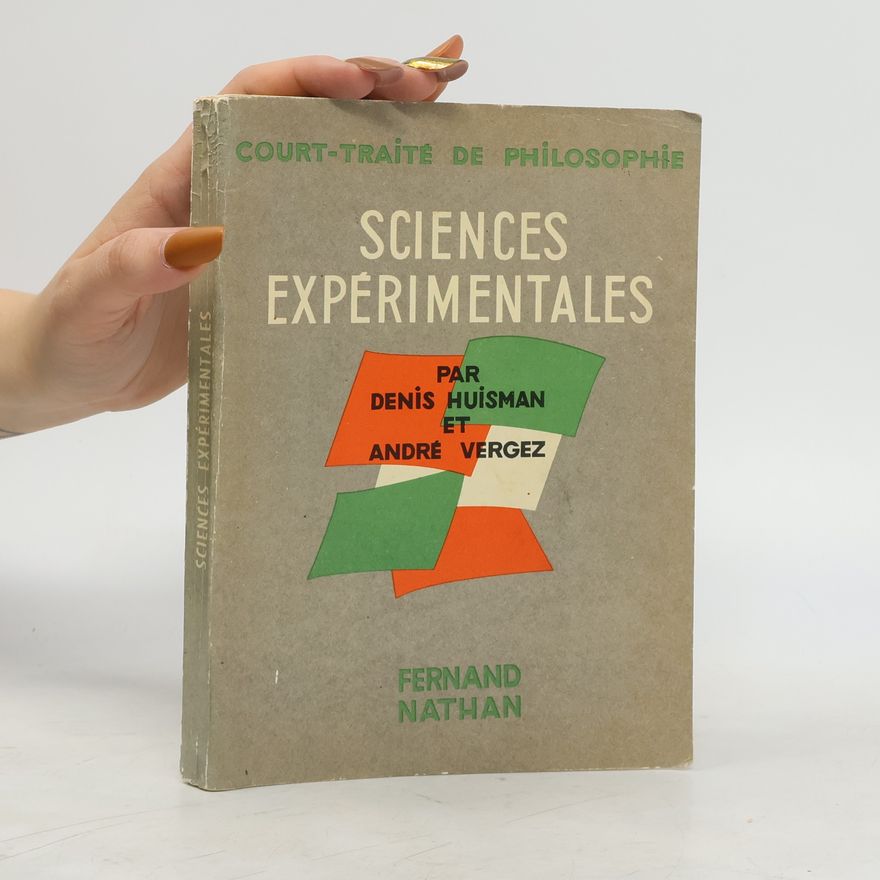 André Vergez Sciences expérimentales
