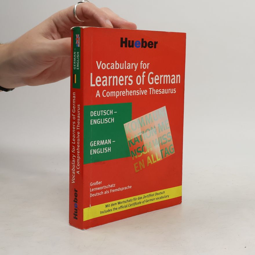 Autorenkollektiv Vocabulary for Learners of German