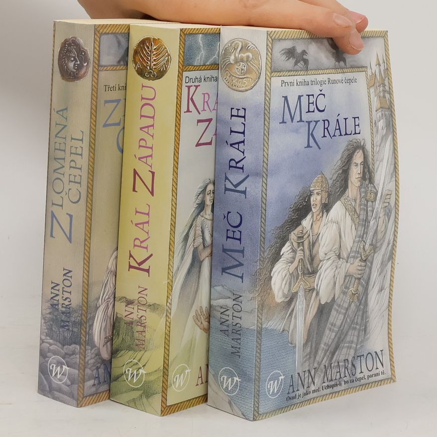 Ann Marston Trilogie Runové čepele. Meč krále. Král západu. Zlomená čepel