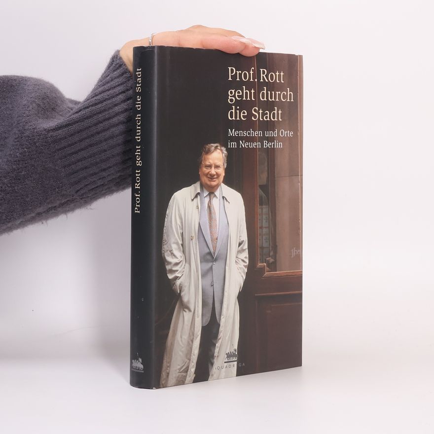 Wilfried Rott Prof. Rott geht durch die Stadt