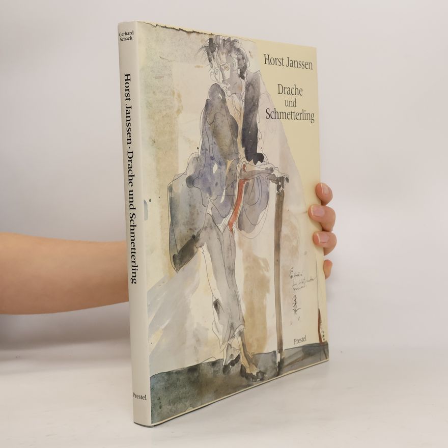 Horst Janssen Drache und Schmetterling