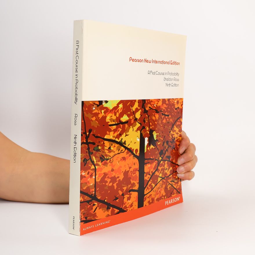 Sheldon M. Ross A First Course in Probability Pearson New International Edition - Ninth Edition