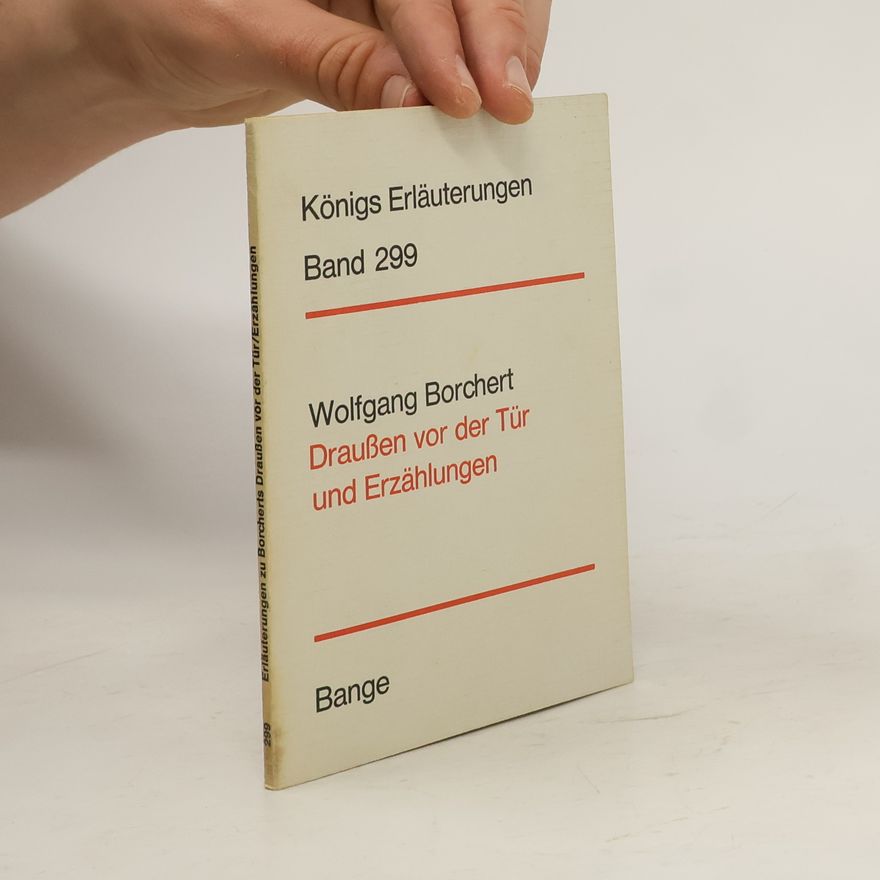 Karl Brinkmann Wolfgang Borchert Draußen vor der Tür