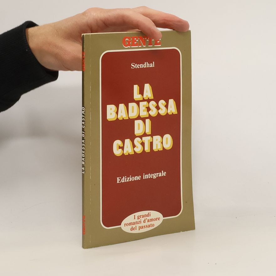 Stendhal La Badessa di Castro