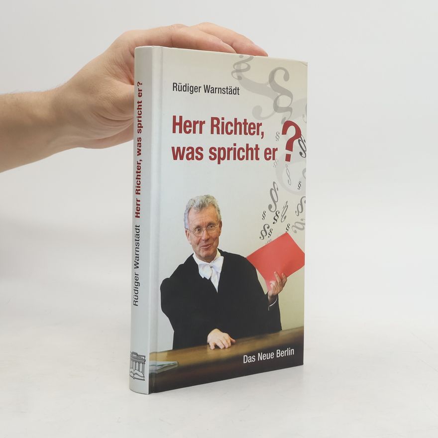 Rüdiger Warnstädt Herr Richter, was spricht er?
