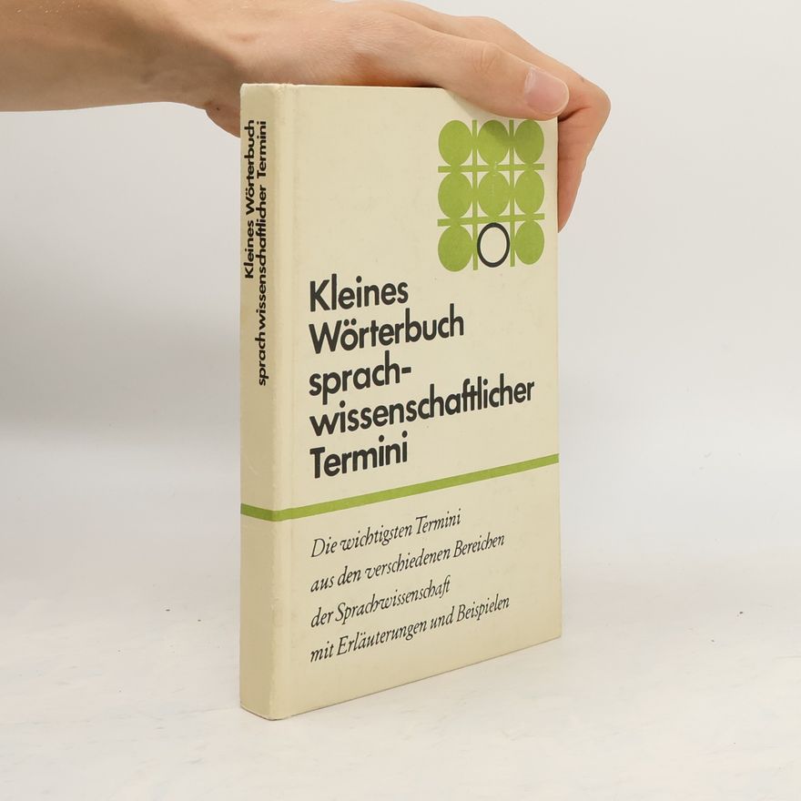 Kolektív autorov Klienes Wörterbuch sprachwissenschaftlicher Termini