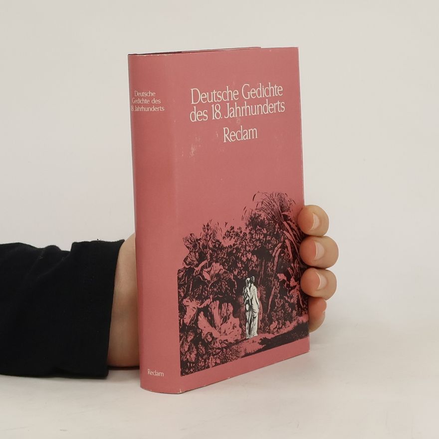 Klaus Bohnen Deutsche Gedichte des 18. Jahrhunderts