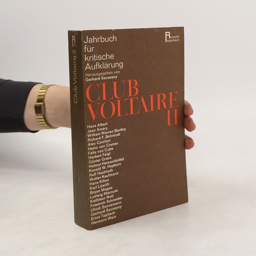 Various authors Club Voltaire II. Jahrbuch für kritische Aufklärung