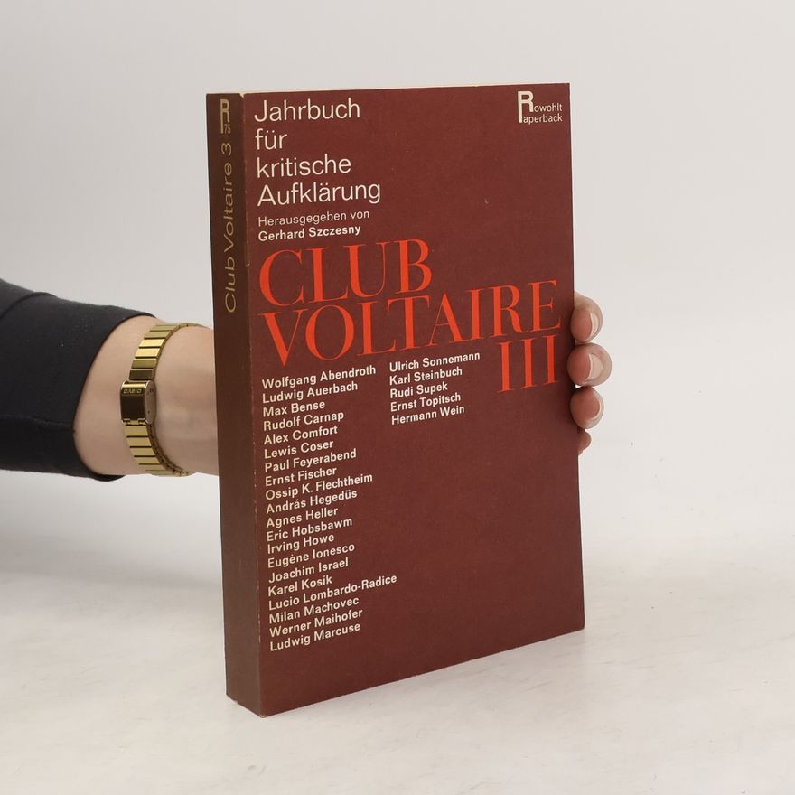 Autorenkollektiv Club Voltaire III. Jahrbuch für kristische Aufklärung