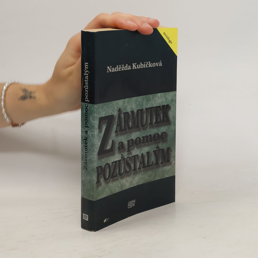 Naděžda Špatenková Zármutek a pomoc pozůstalým