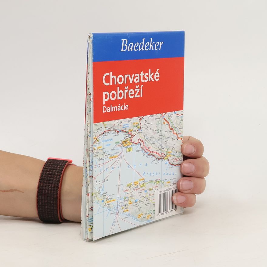 Kolektiv autorů Chorvatské pobřeží - mapa