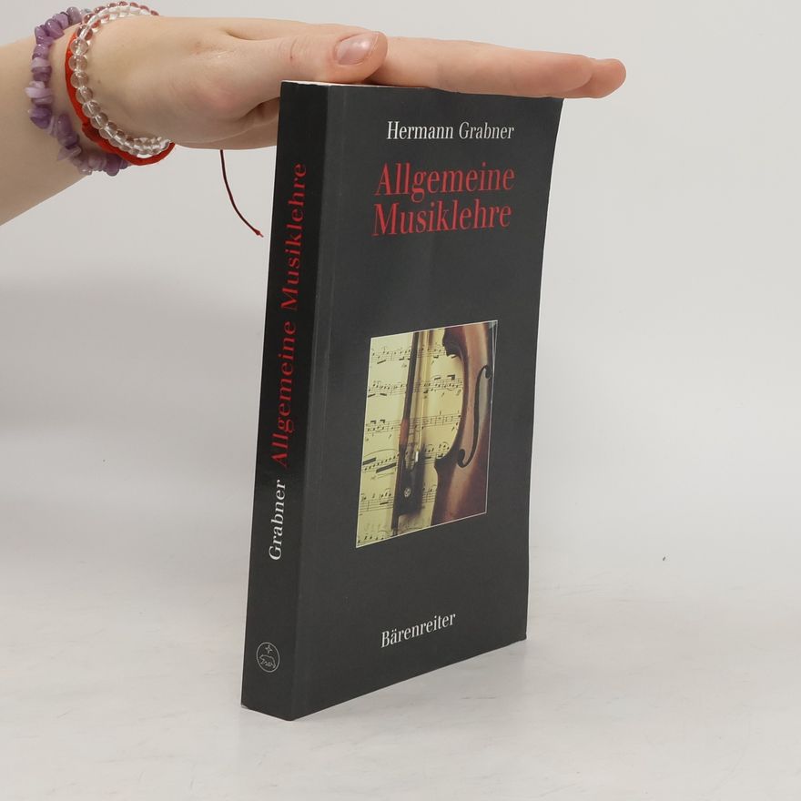 Hermann Grabner Allgemeine Musiklehre