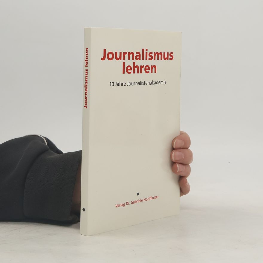 Gabriele Hooffacker Journalismus lehren