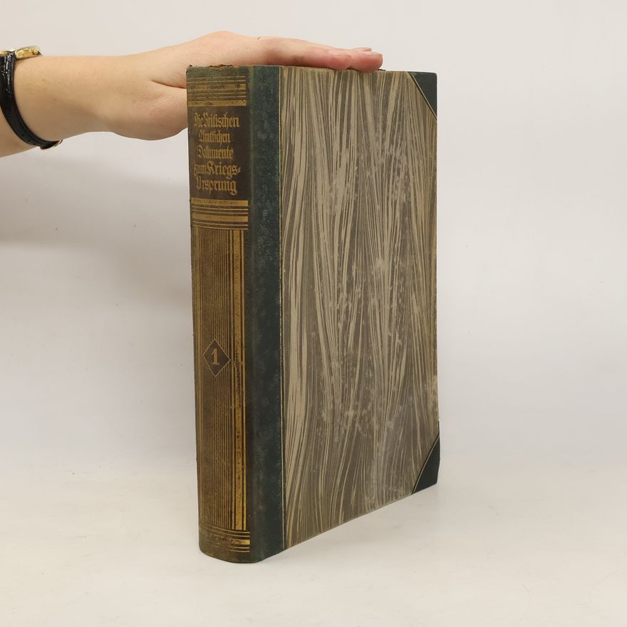 J. W. Headlam Morley Der Ausbruch des Krieges