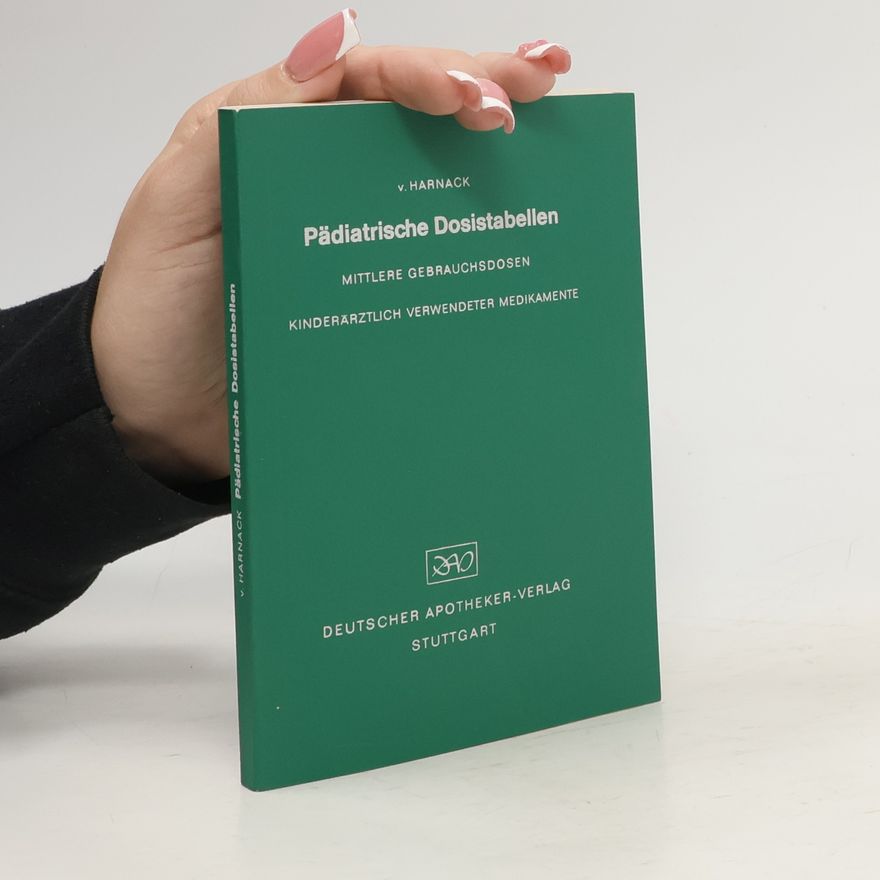Collectif d'auteurs Pädiatrische Dosistabellen