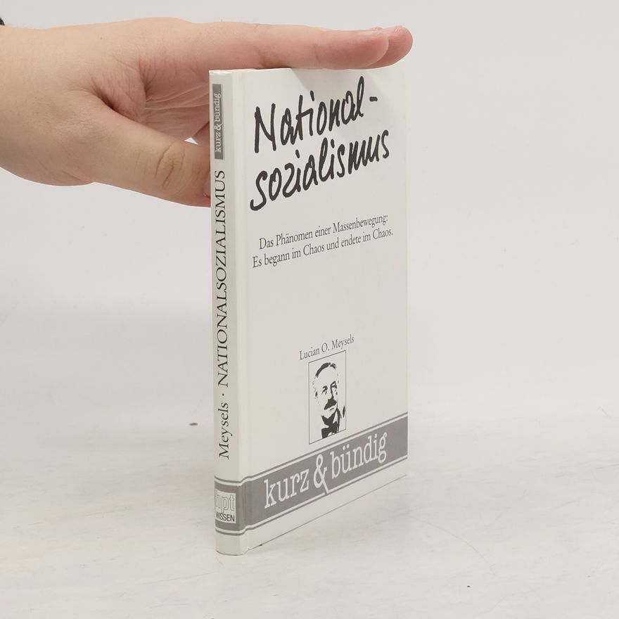 Lucian O. Meysels Nationalsozialismus