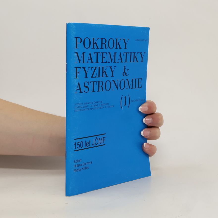 Oldřich Kowalski Pokroky matematiky, fyziky a astronomie. Ročník 57 Číslo 1.
