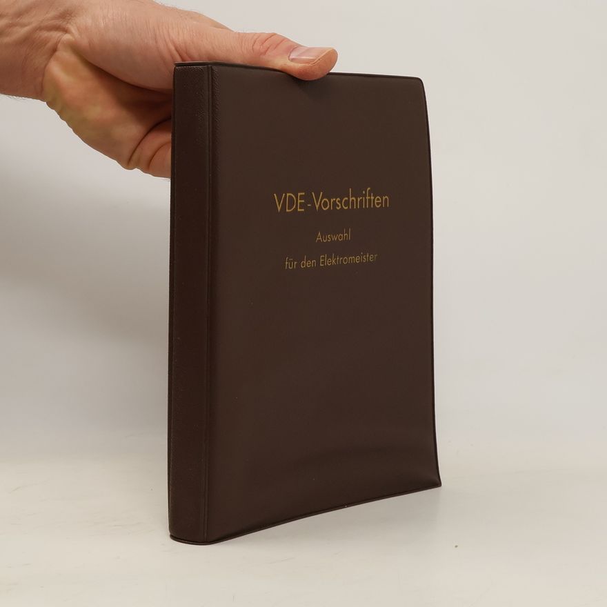 Various authors VDE-Vorschriften
