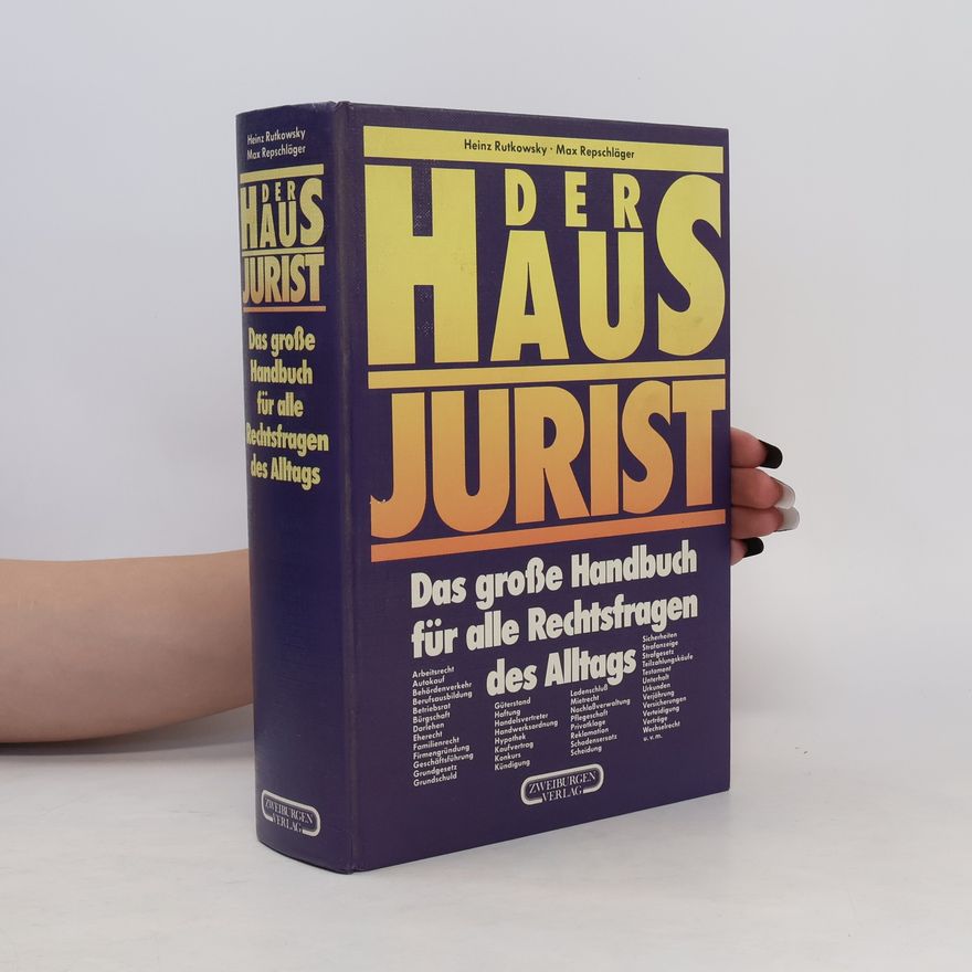 Max Repschläger Der Hausjurist