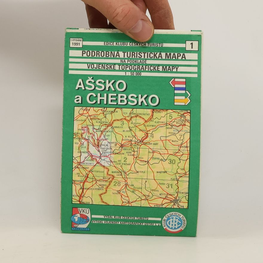 Kolektiv autorů Ašsko a Chebsko : podrobná turistická mapa na podkladě vojenské topografické mapy