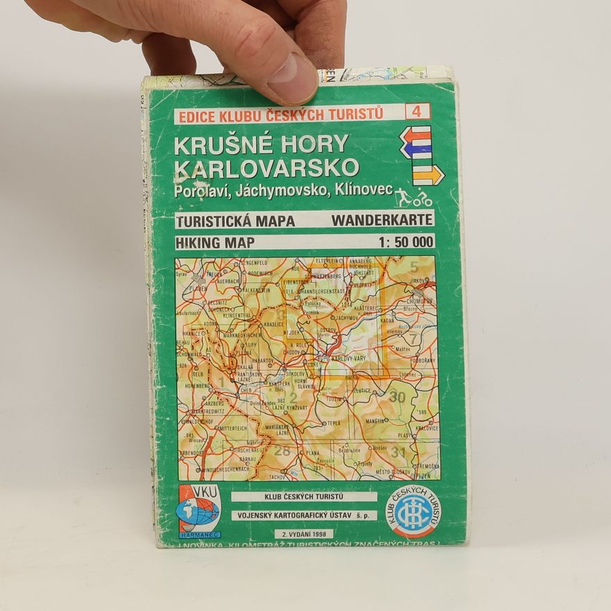 Kolektiv autorů Krušné hory. Karlovarsko. Turistická mapa 1 : 50 000