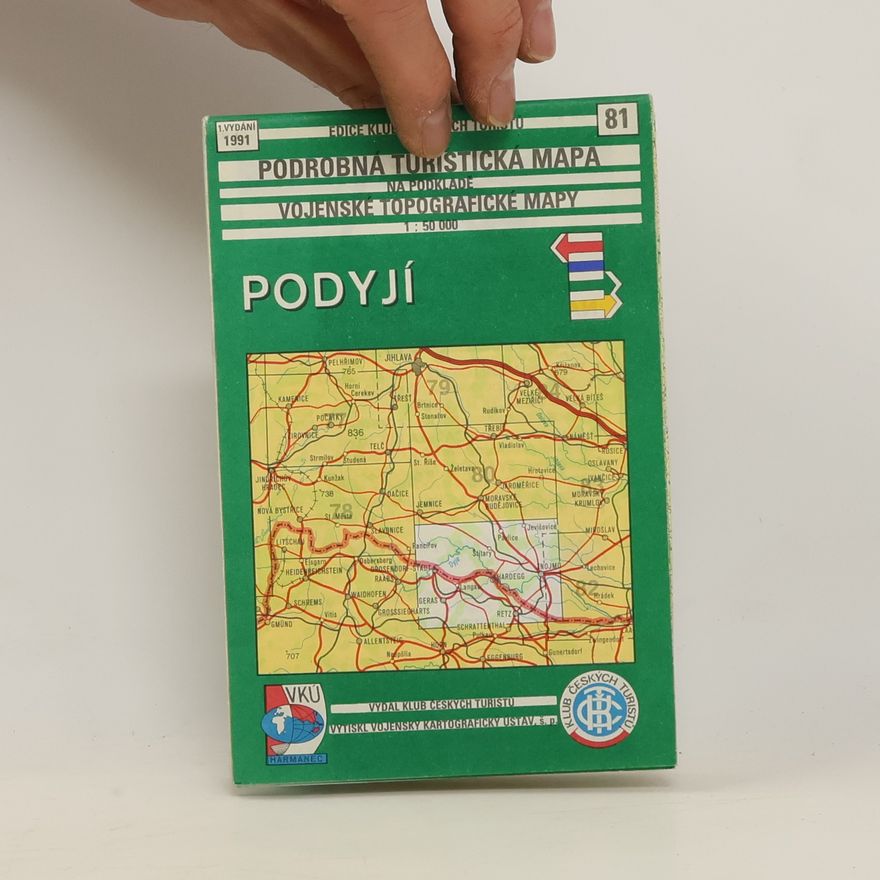 Kolektiv autorů Podyjí soubor turistických map 1:50 000