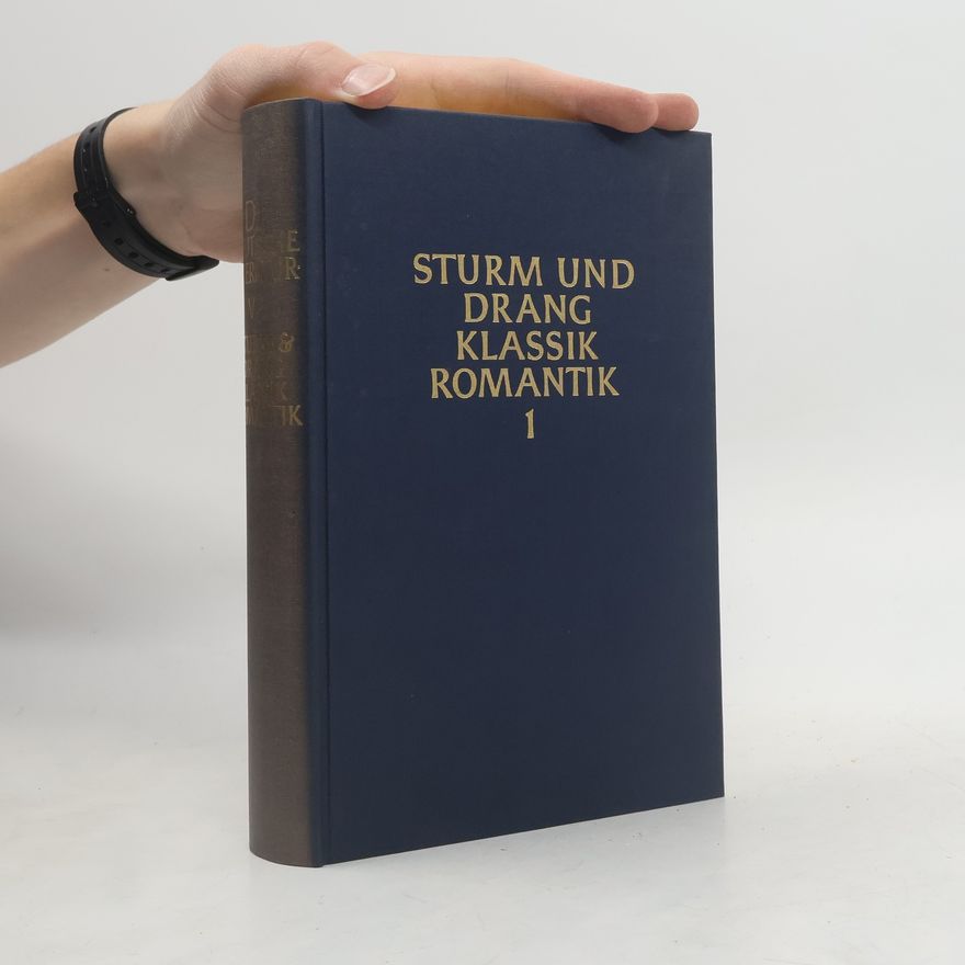 Hans-Egon Hass Sturm und Drang. Klassik Romantik I.