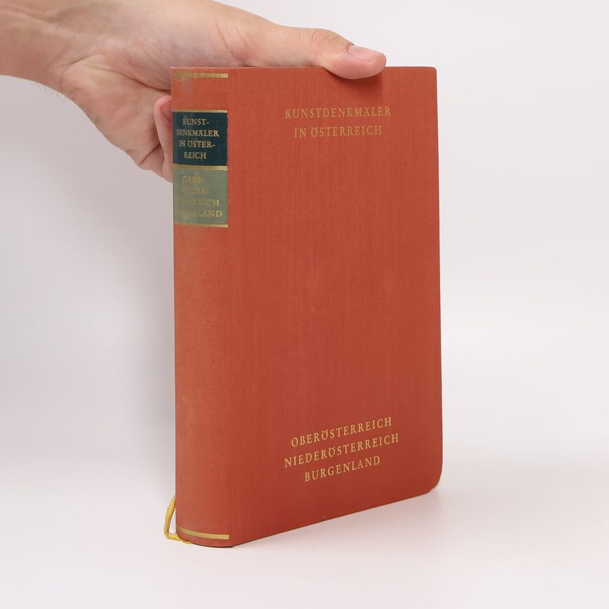 Reinhardt Hootz Kunstdenkmäler in Österreich