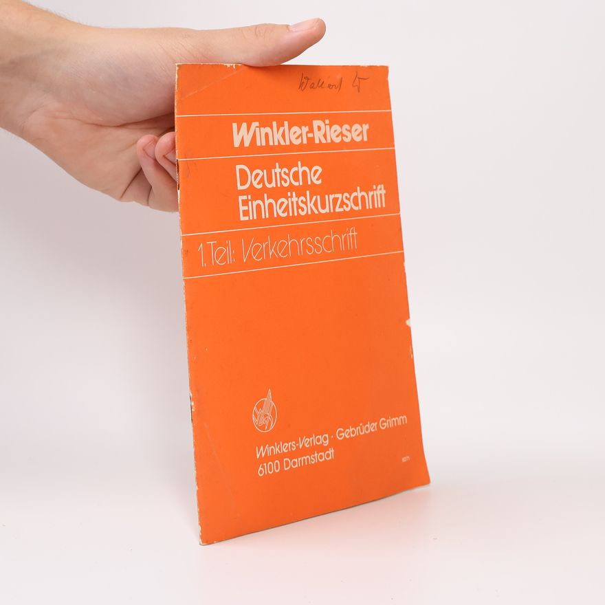 Various authors Deutsche Einheitskurzschrift