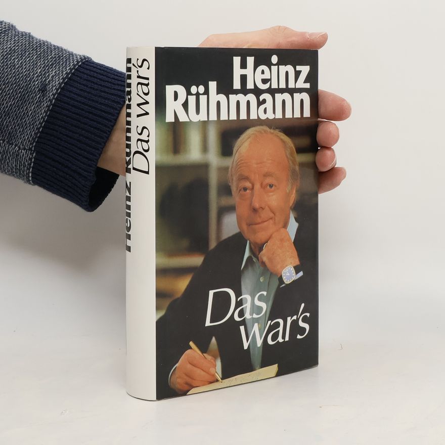 Heinz Rühmann Das war's: Einnerungen